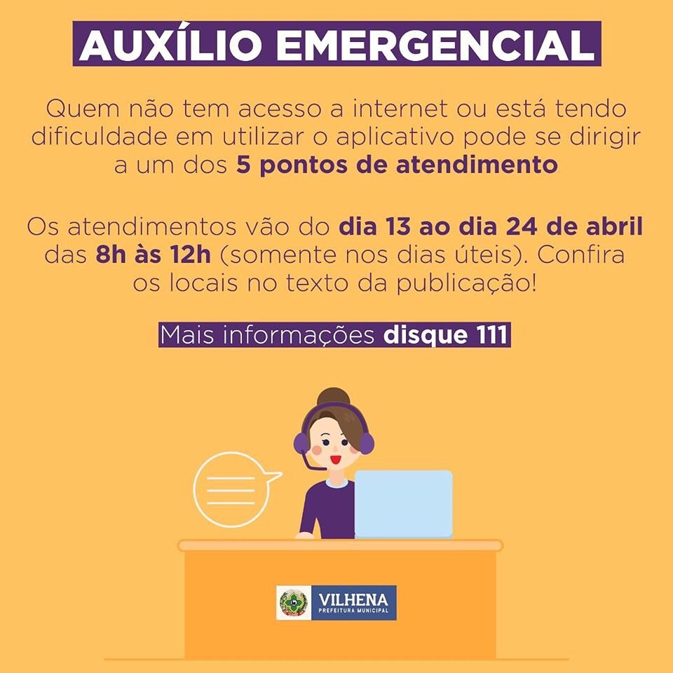 AUXÍLIO EMERGENCIAL DO GOVERNO FEDERAL!